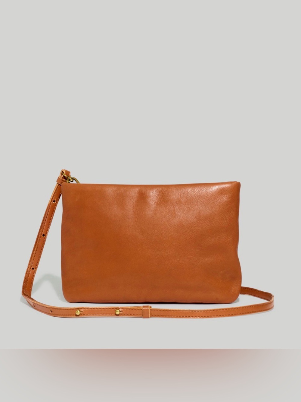 Madewell The Puffer Crossbody Bag Brown
